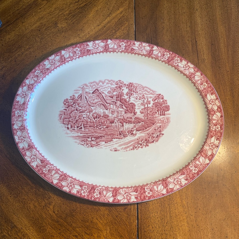 Wood & Sons 18 5/8” Colonial Serve ware Platter